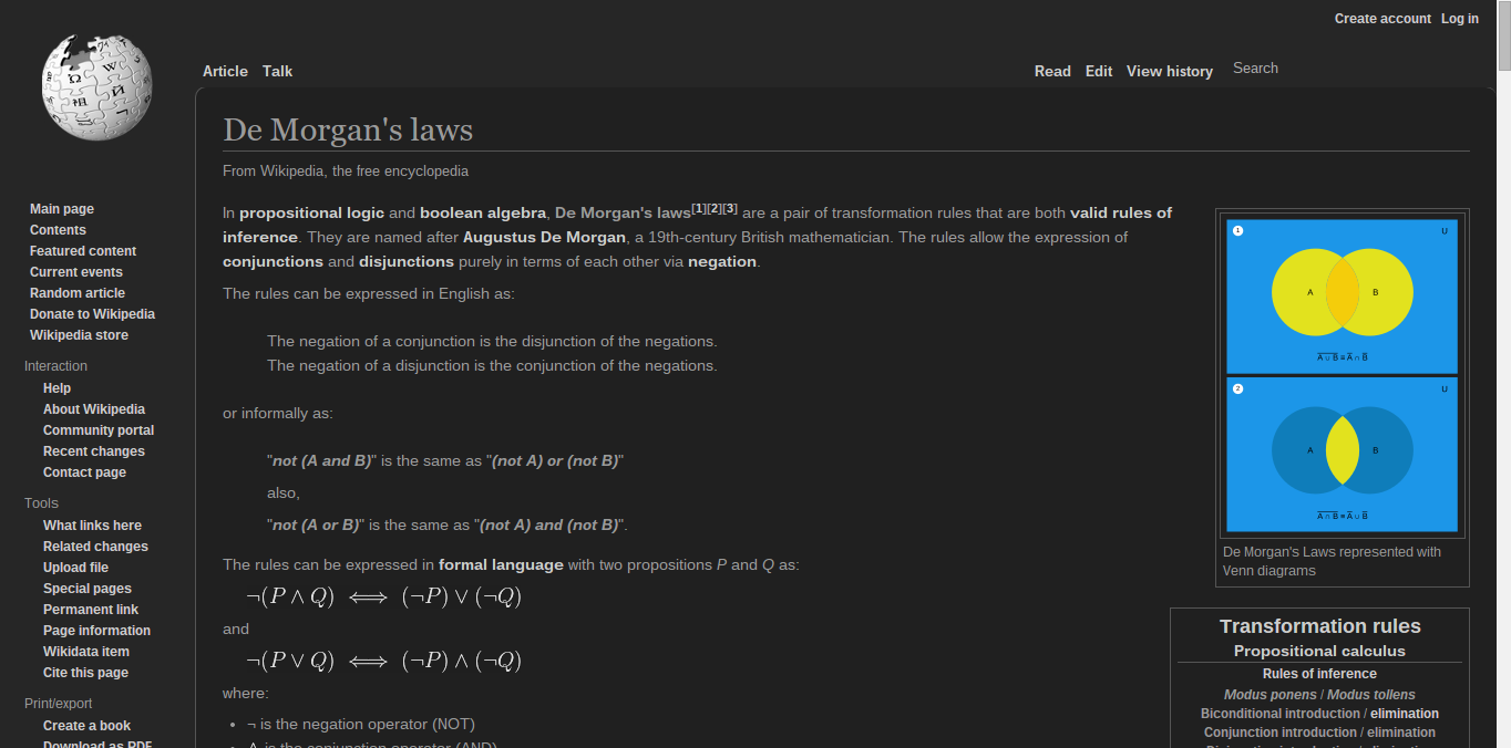 Dark Wikipedia Rounded (Fixed Math Equations)