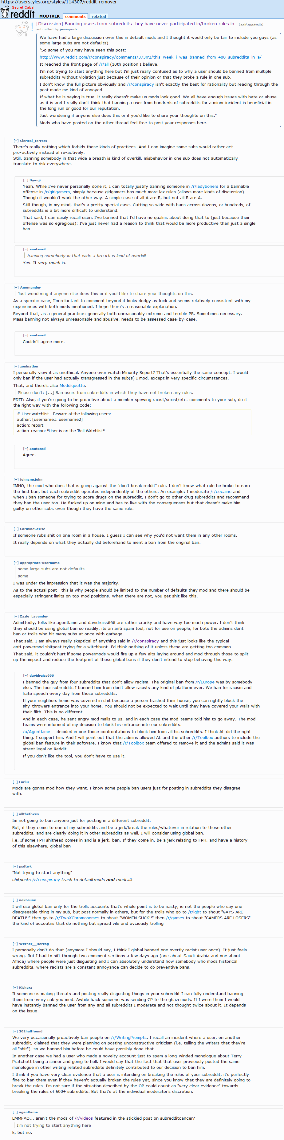 Unofficial SRC Redactor for Reddit v2016.01.28