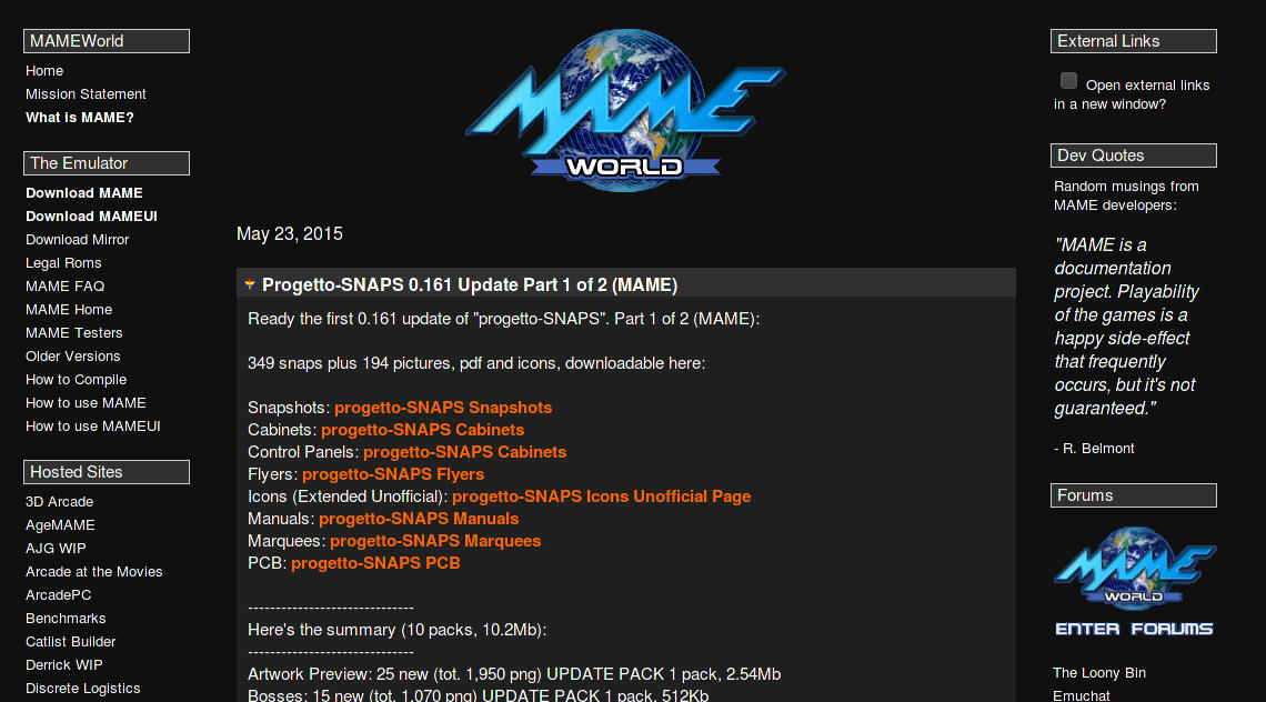 Mame  World Dark