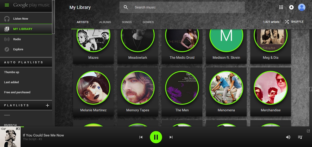 kcar181's Dark Play Music (Green)