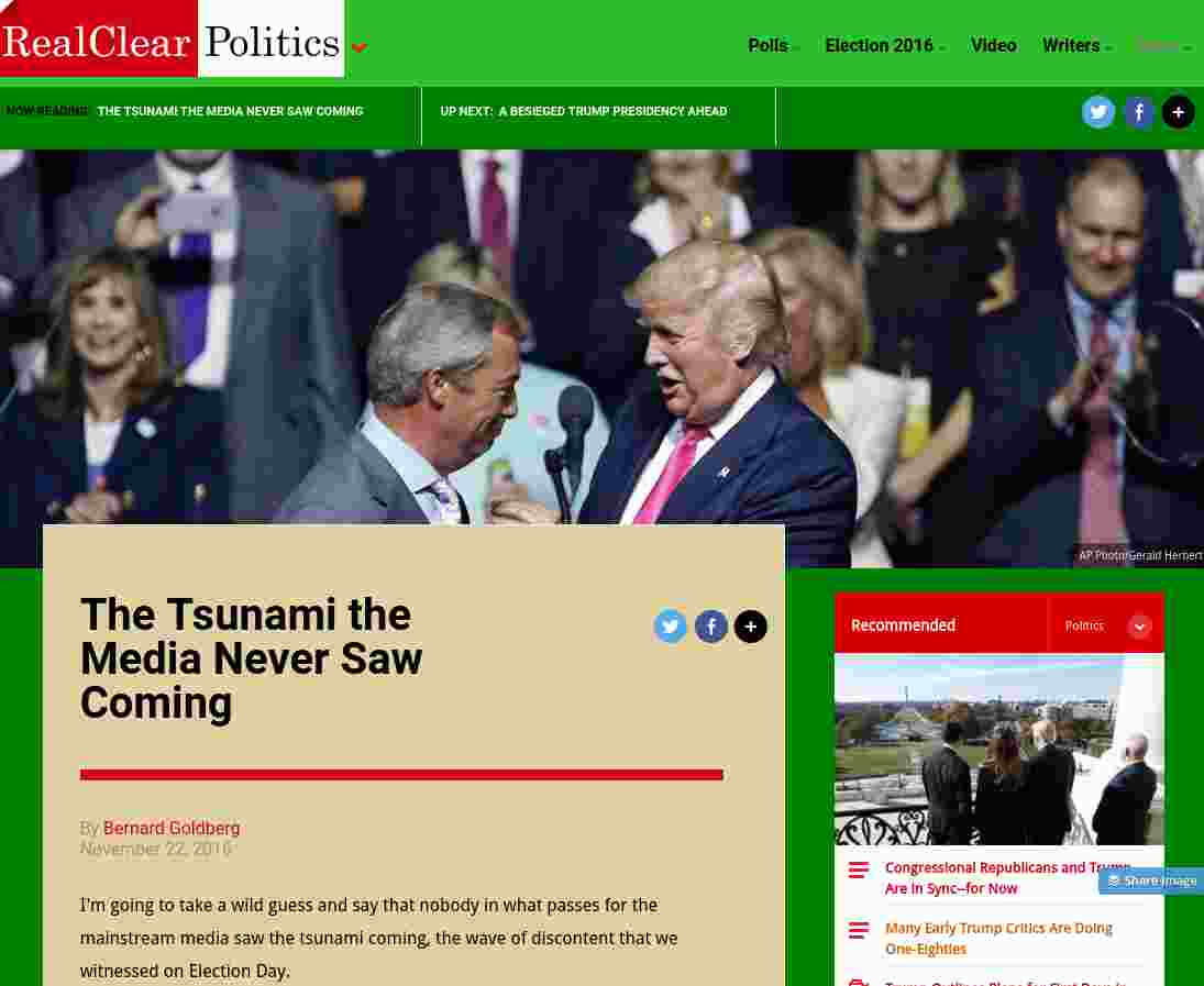 RealClearPolitics - easy read