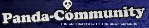 Panda-Community - custom banner- blue rock