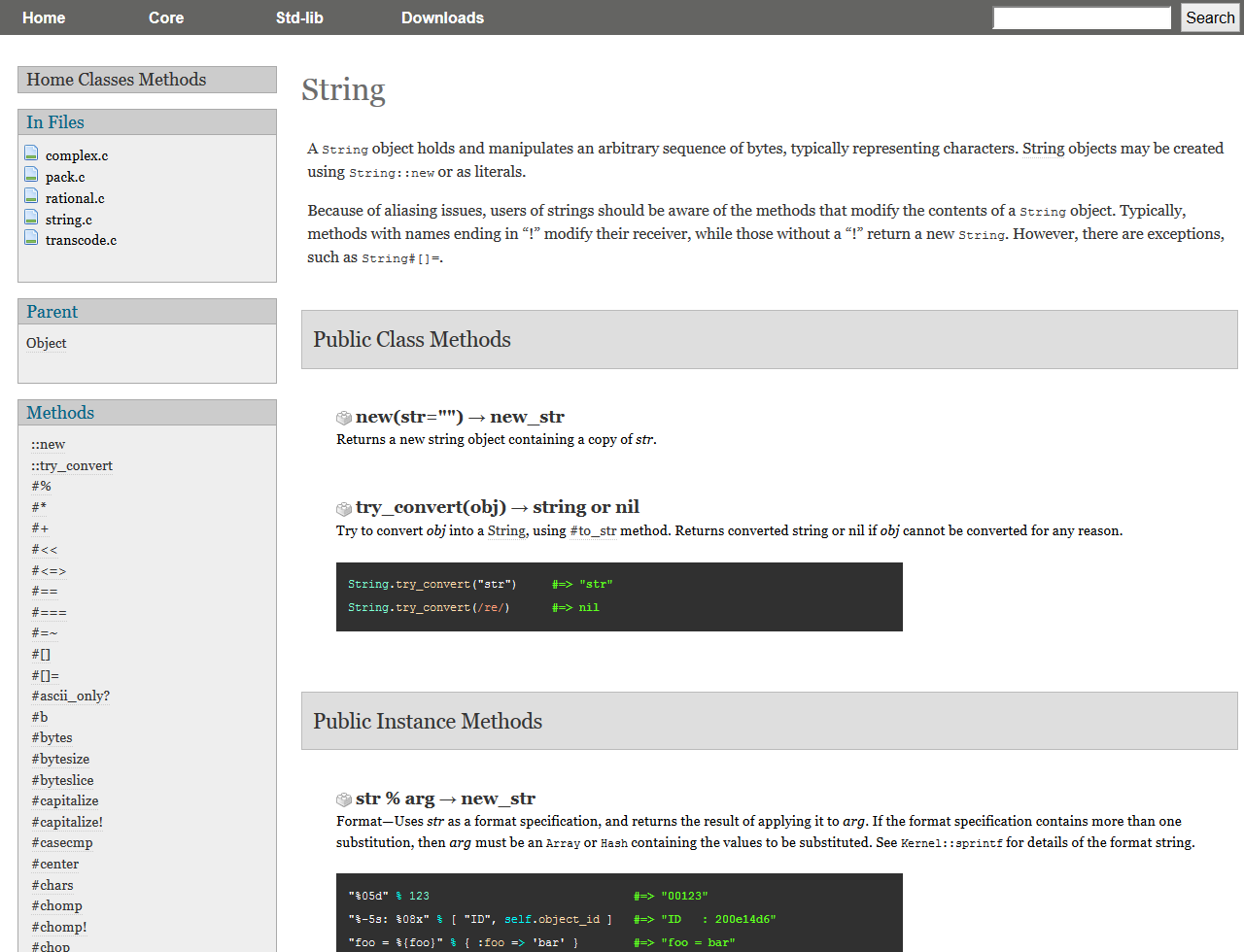 Ruby-doc.org widescreen