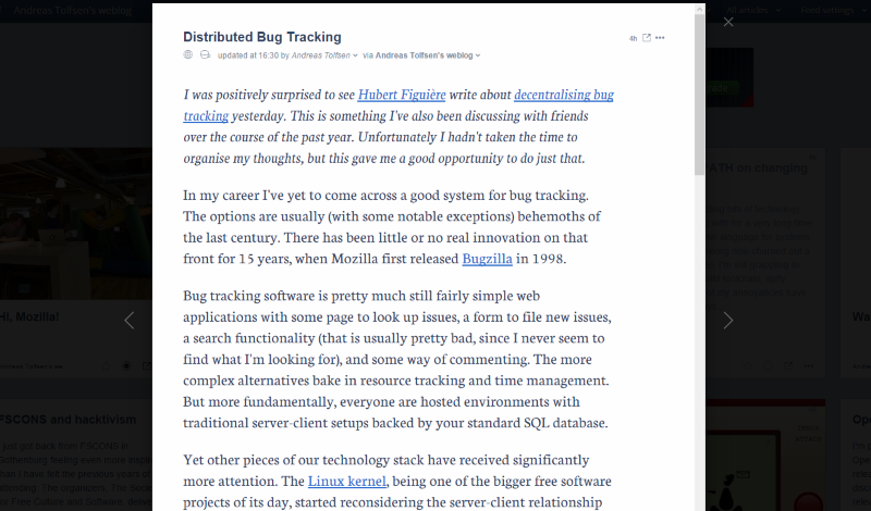 Inoreader - Legibility+