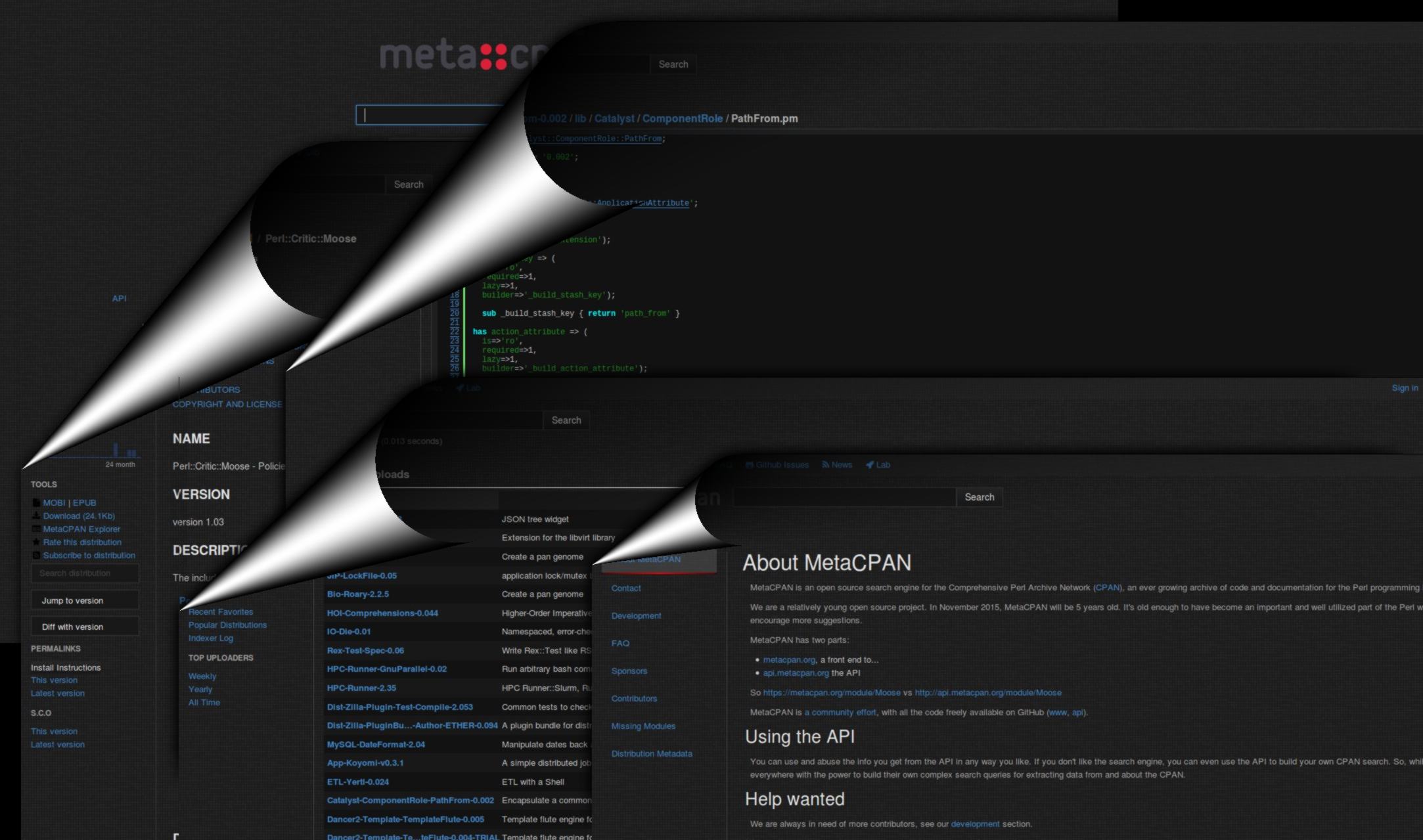 MetaCPAN Dark