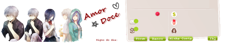 Amor doce tema: tokyo ghoul