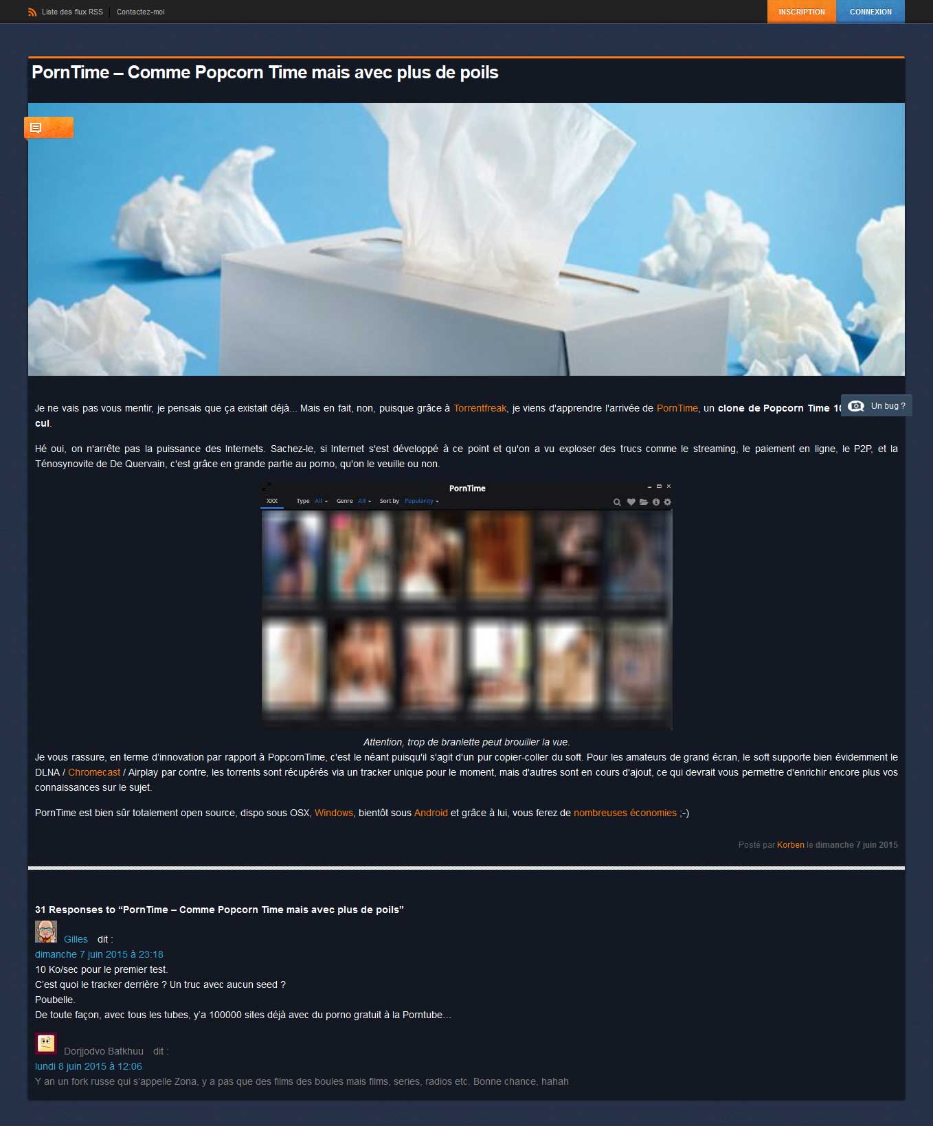 Korben | Full width - Darkness