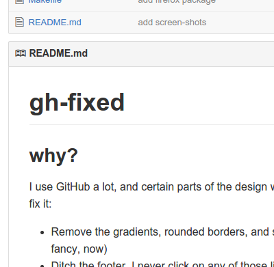 Remove Lines Under H2s on GitHub