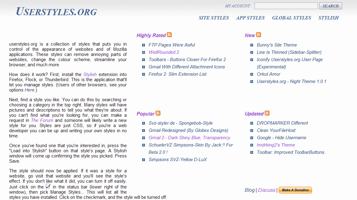 Userstyles.org  >>  Elegant