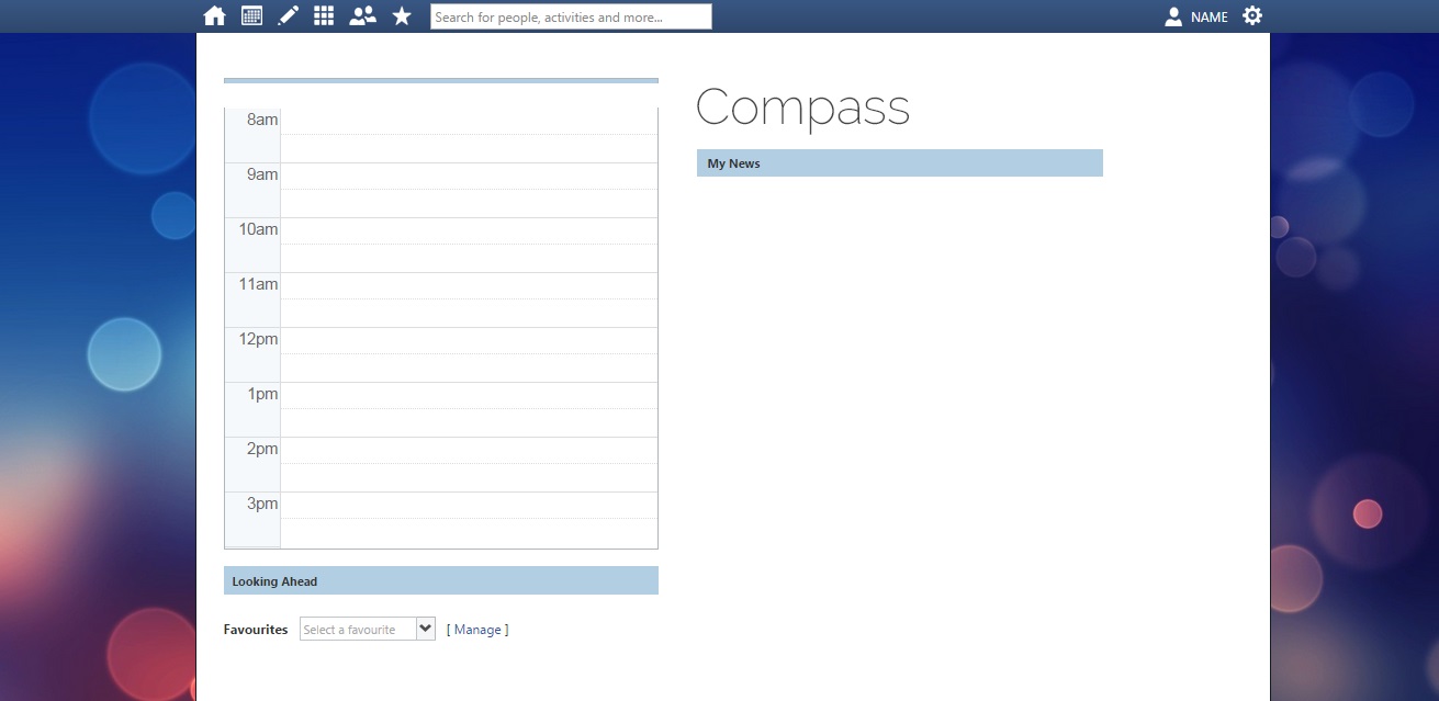Compass School Manager Custom Background