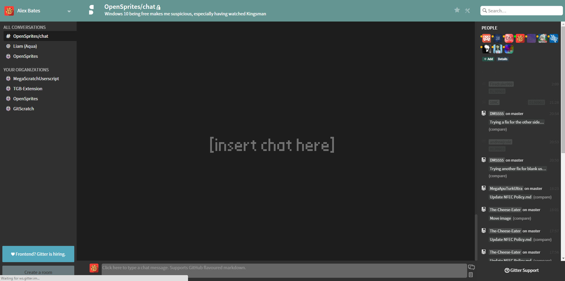 Semi-Dark Gitter