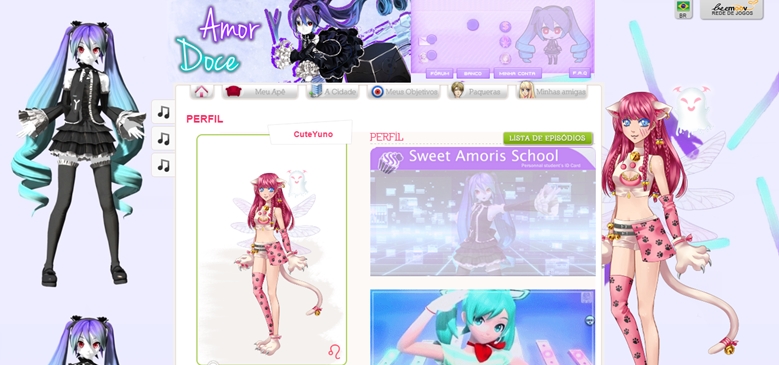 Hatsune Miku Infinity - Amor Doce Tema