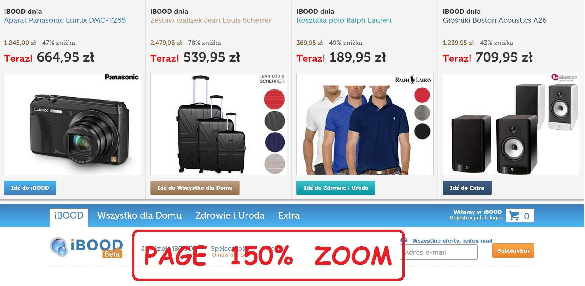 ibood minimal start page +update 14-12-2015