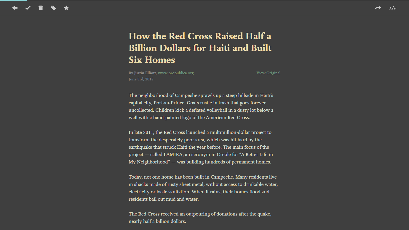zenburn theme for Pocket (getpocket.com)