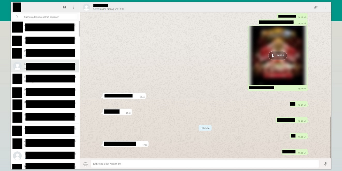 WhatsApp Web 1080p