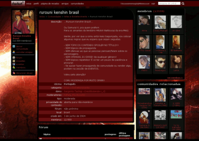 Darkut (black & red orkut skin)