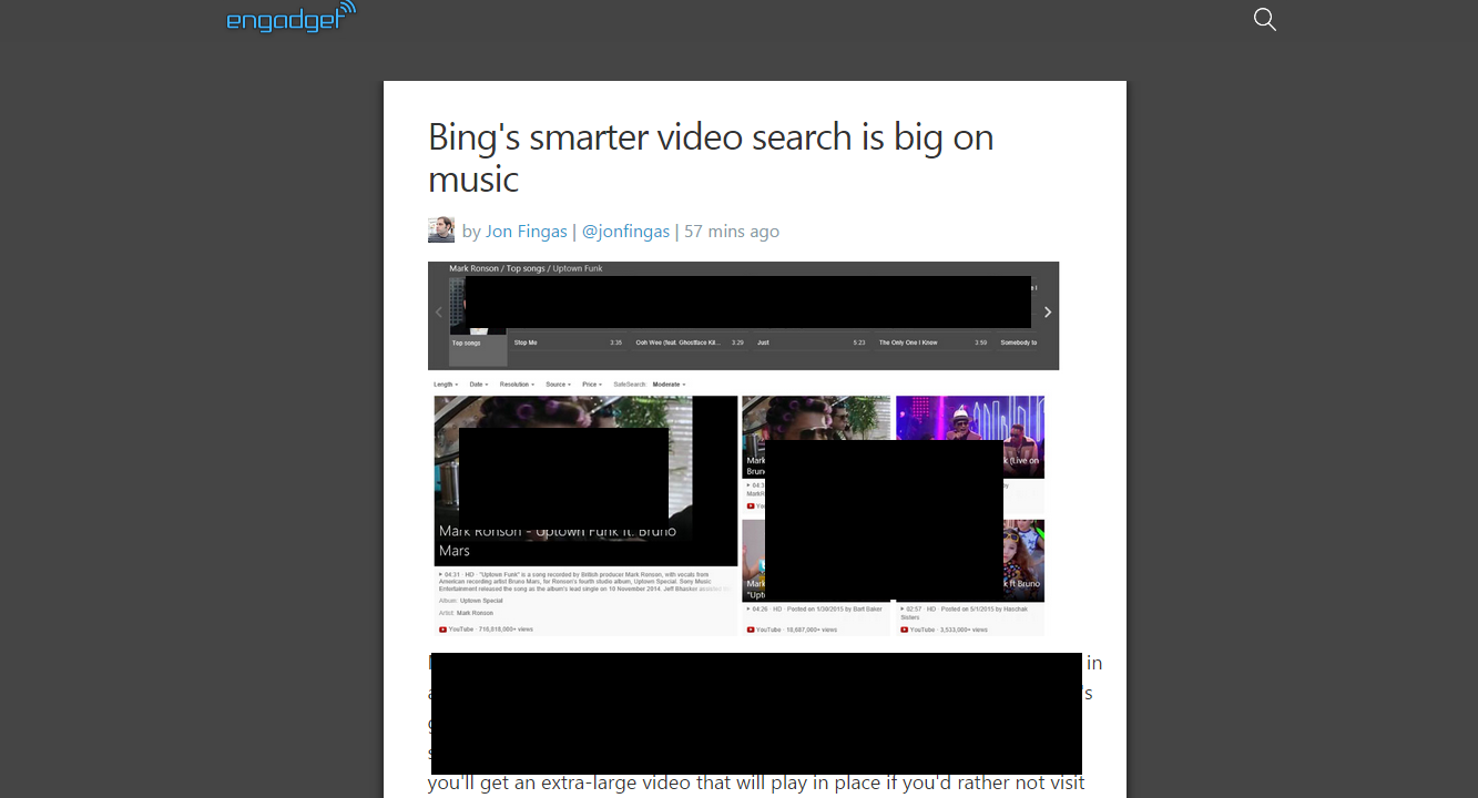 Engadget - Clean Dark - no ads or other crap 2015