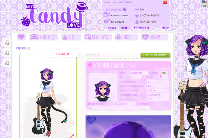 My Candy Love Lavender Style