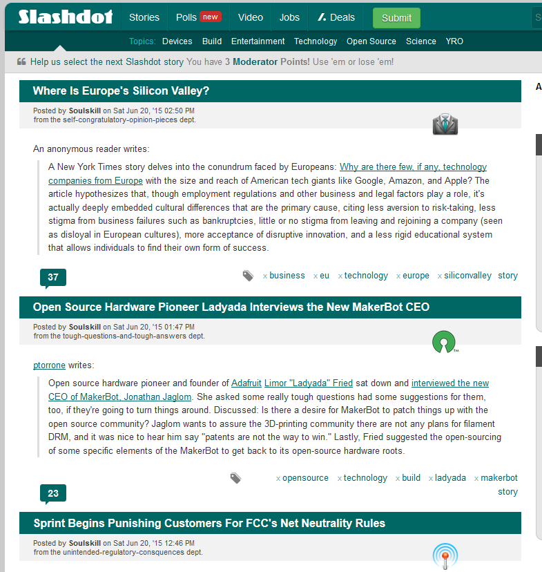 Slashdot - That Classic Feeling