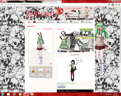 Death Note style(My Candy love theme and Csj téma)