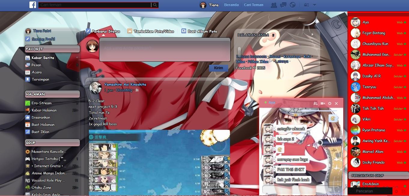 Ryuujou Kancolle Facebook Theme