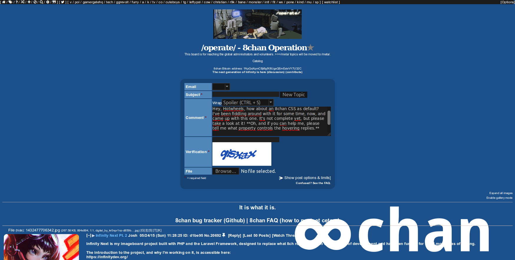 8chan overly blue