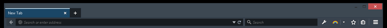 Mozilla Firefox Developer Edition White Line Fix