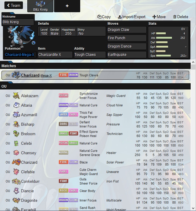Dark Teambuilder Pokemon Showdown Theme | Userstyles.org