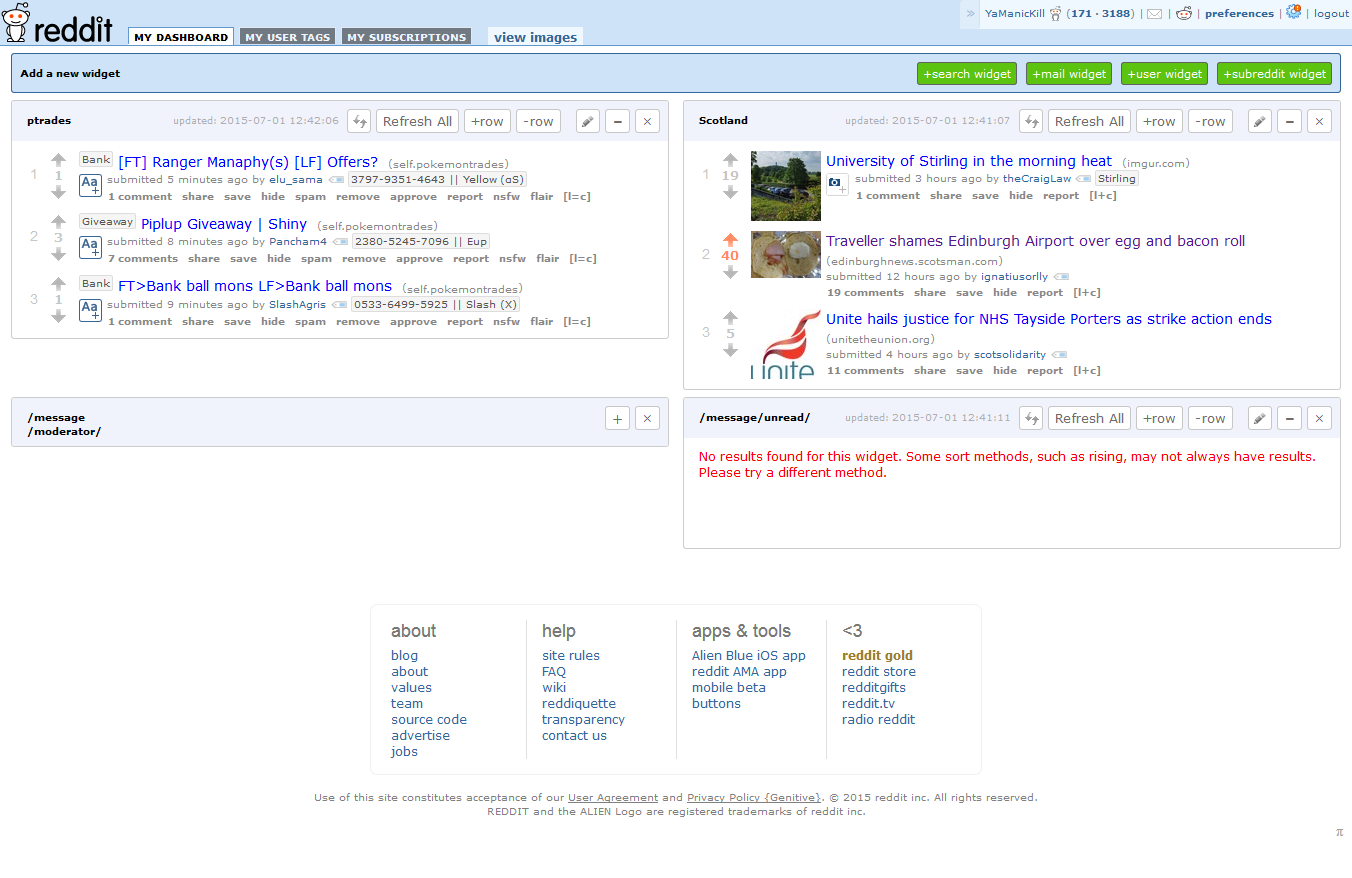 Better RES Dashboard