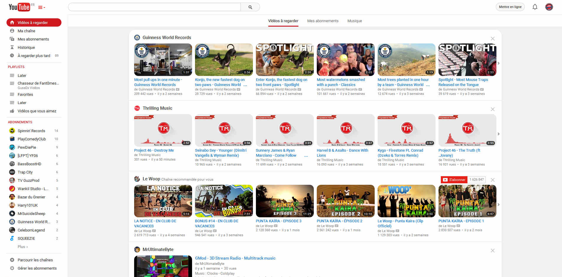 Youtube Rounded Style