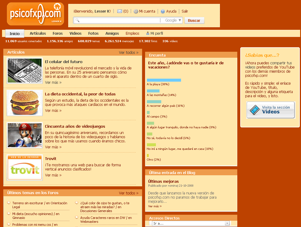 Psicofxp - Infinit Orange