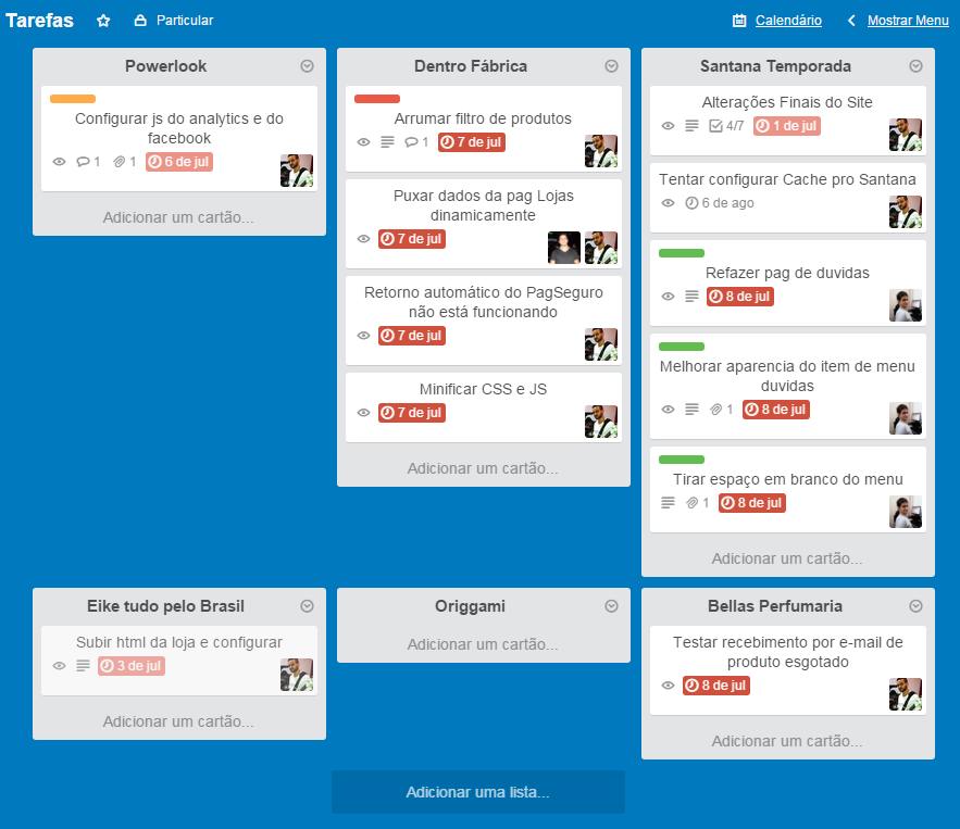 Trello Responsive - Origgami