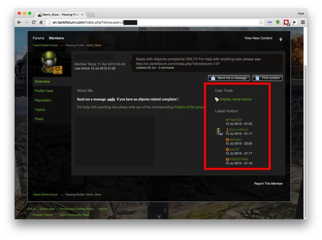 Tanki Forum Cheat