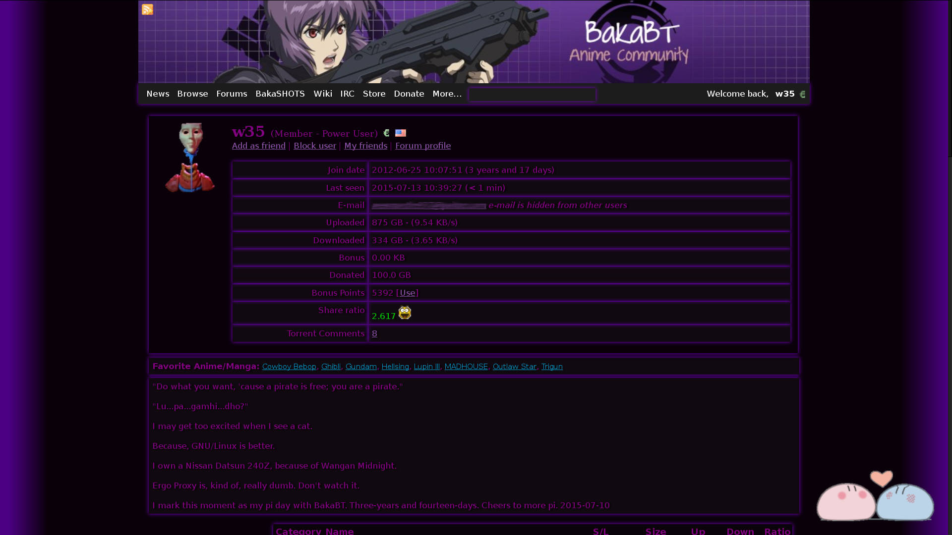 BakaBT Dark and Purple