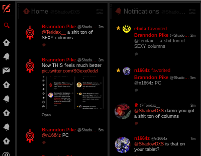 Tweetdark Red
