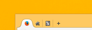 Gray icon on inactive tabs