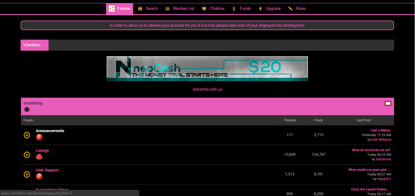 V3rmillion - Roger's Sexy Theme