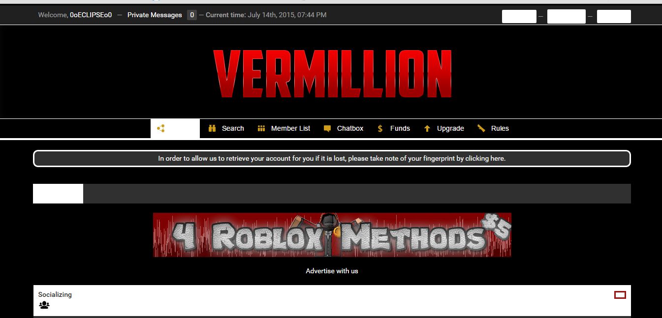 V3rmillion - Snow Theme