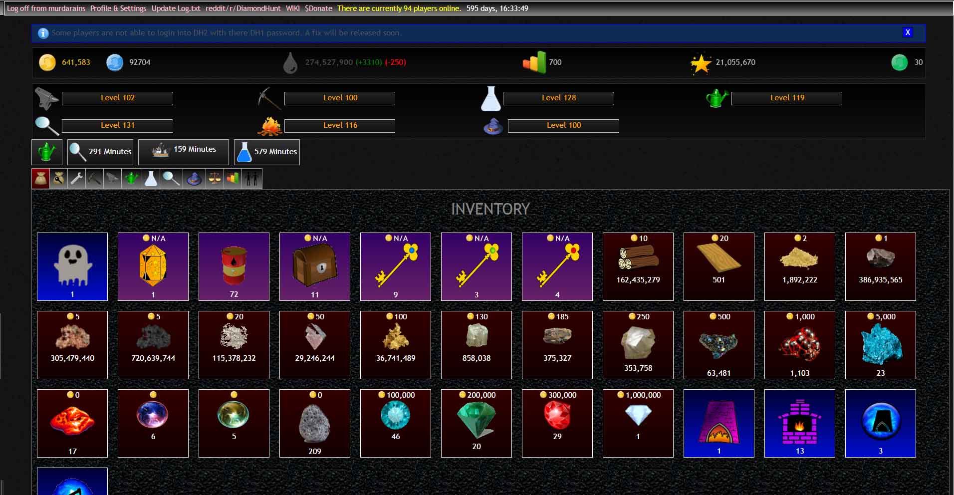 Diamond Hunt Alternative