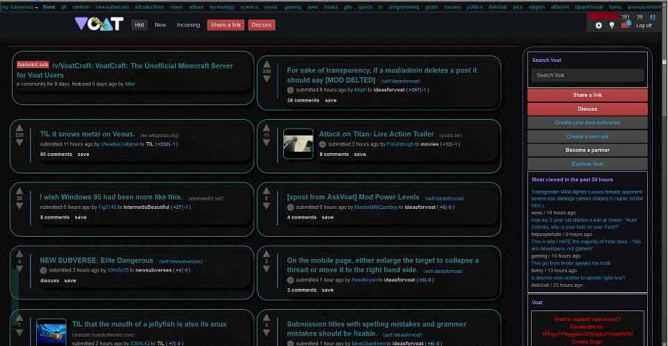 Dark Voat Box