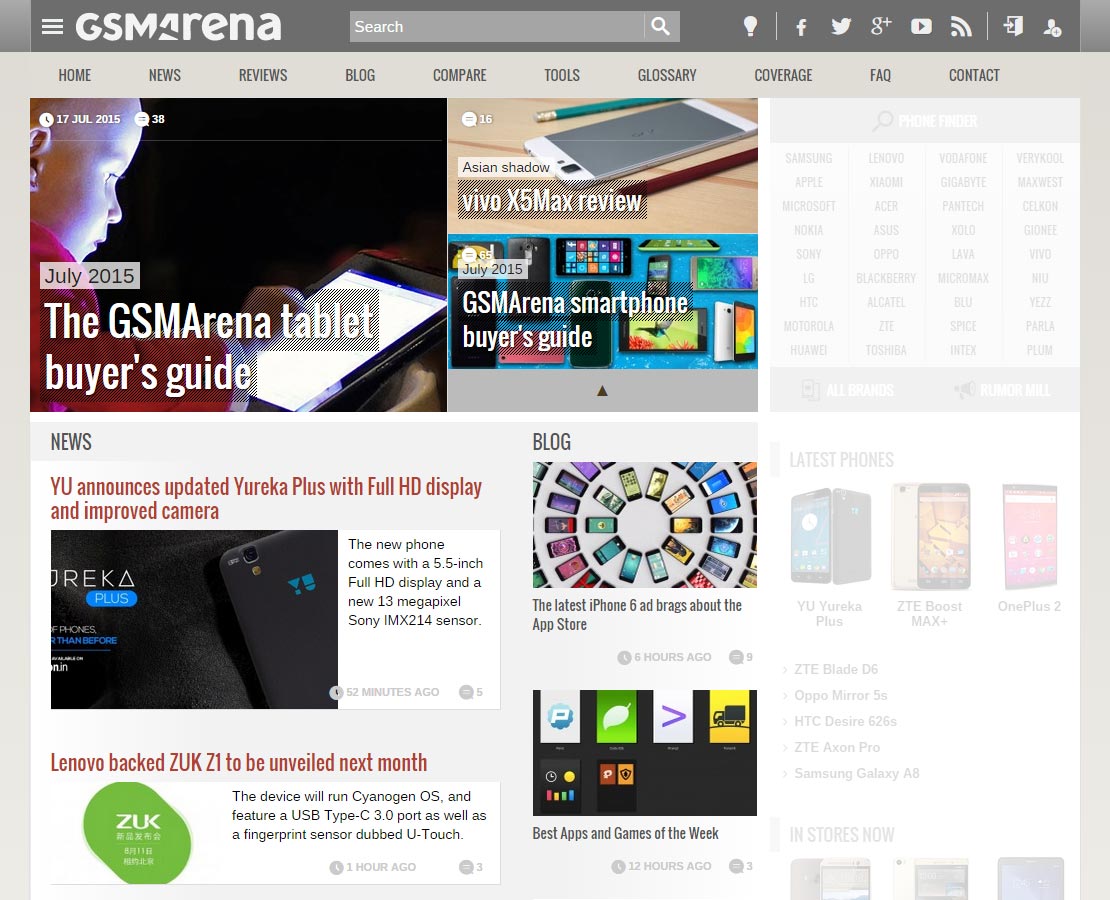 New GSM Arena