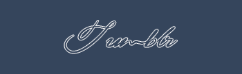 Tumblr Cursive Banner/Header V2