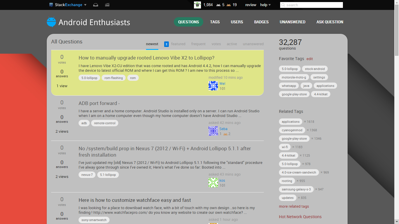 Android StackExchange Customized DarkTheme