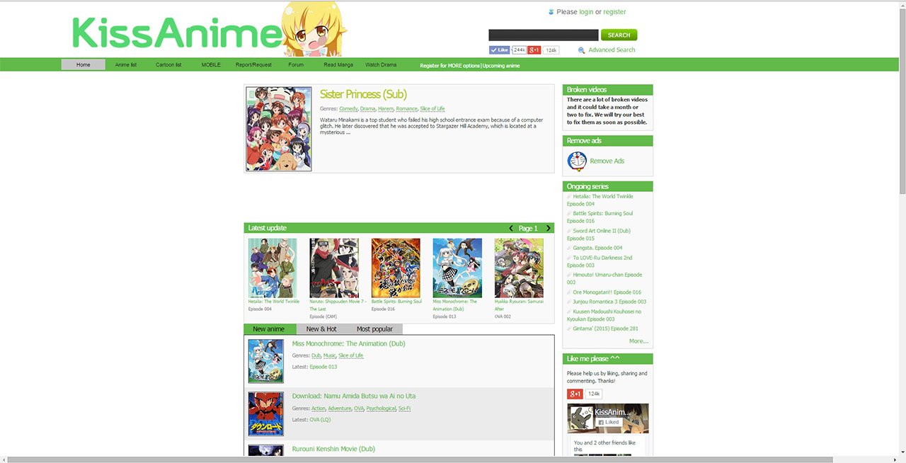 Kissanime light