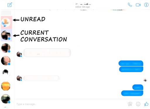 Compact Facebook Messenger