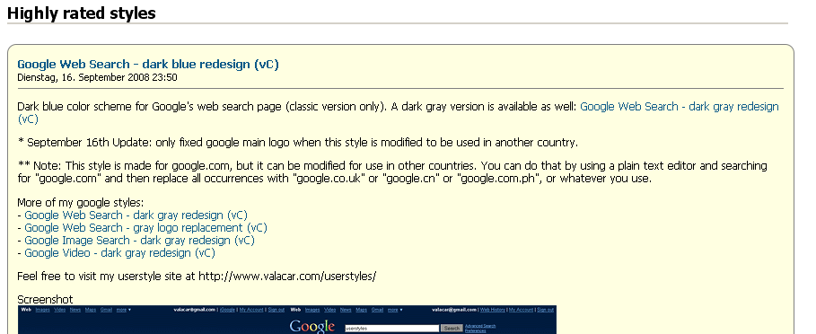 RSS-Feeds with rounded boxes
