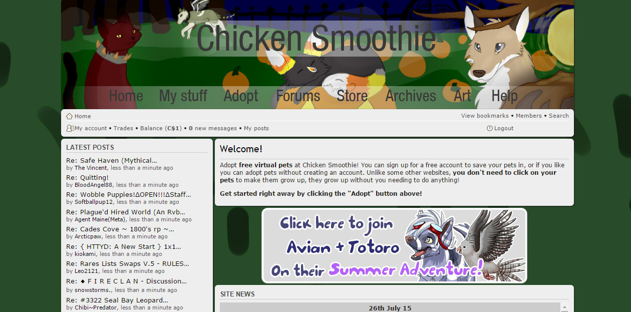 CS Halloween theme