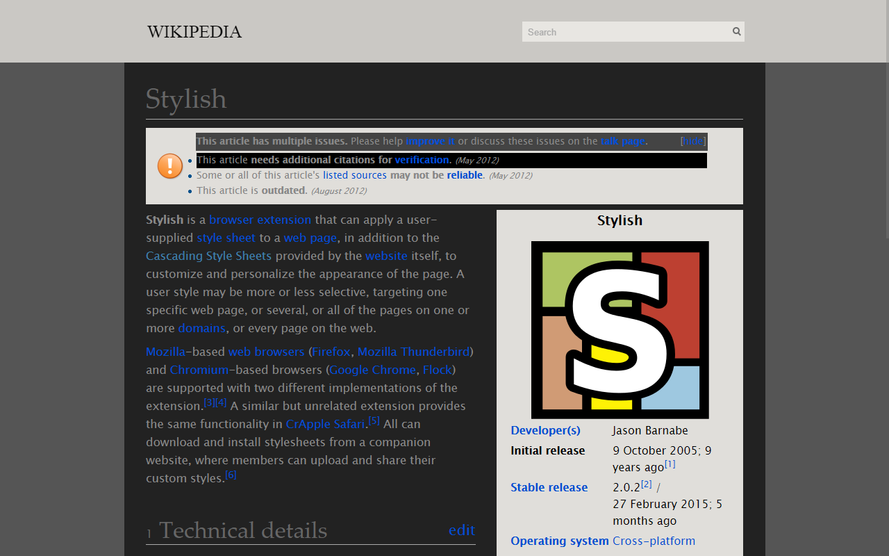 Wikipedia Rotane Dark