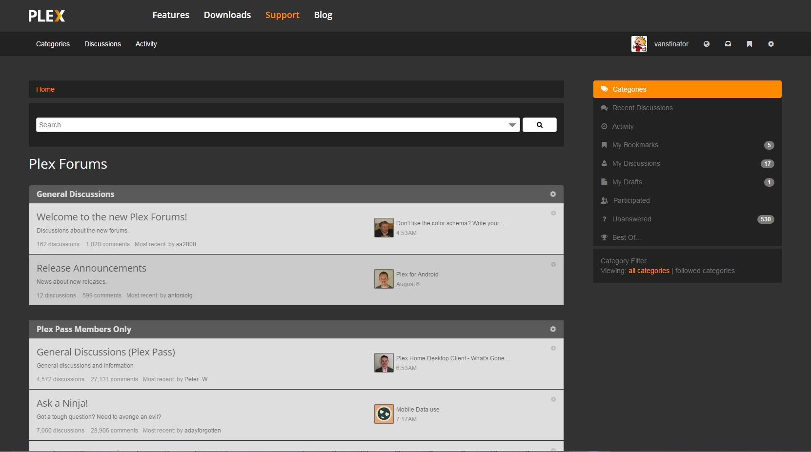 Classic Forum for Plex