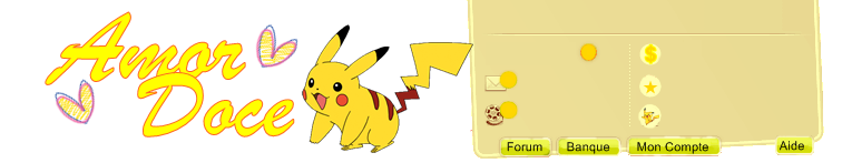 Amor Doce Tema- Pikachu Kawaii :3